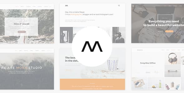  Mora - Tema para fotografia e portfolio 