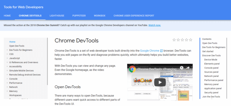 Google Chrome Tools